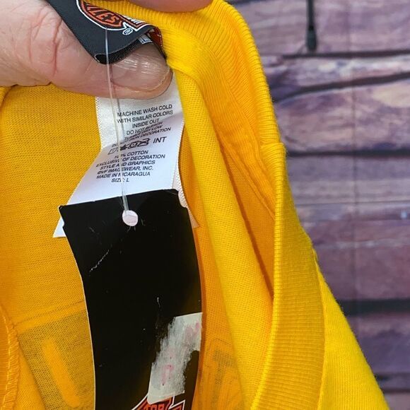 Men’s vintage NWT HD short sleeve tee size L - Picture 11 of 11